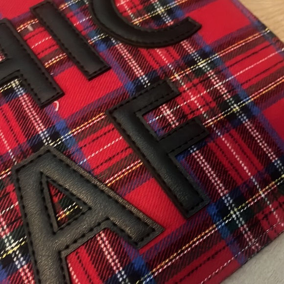 Plaid red bag chic - Picture 3 of 3